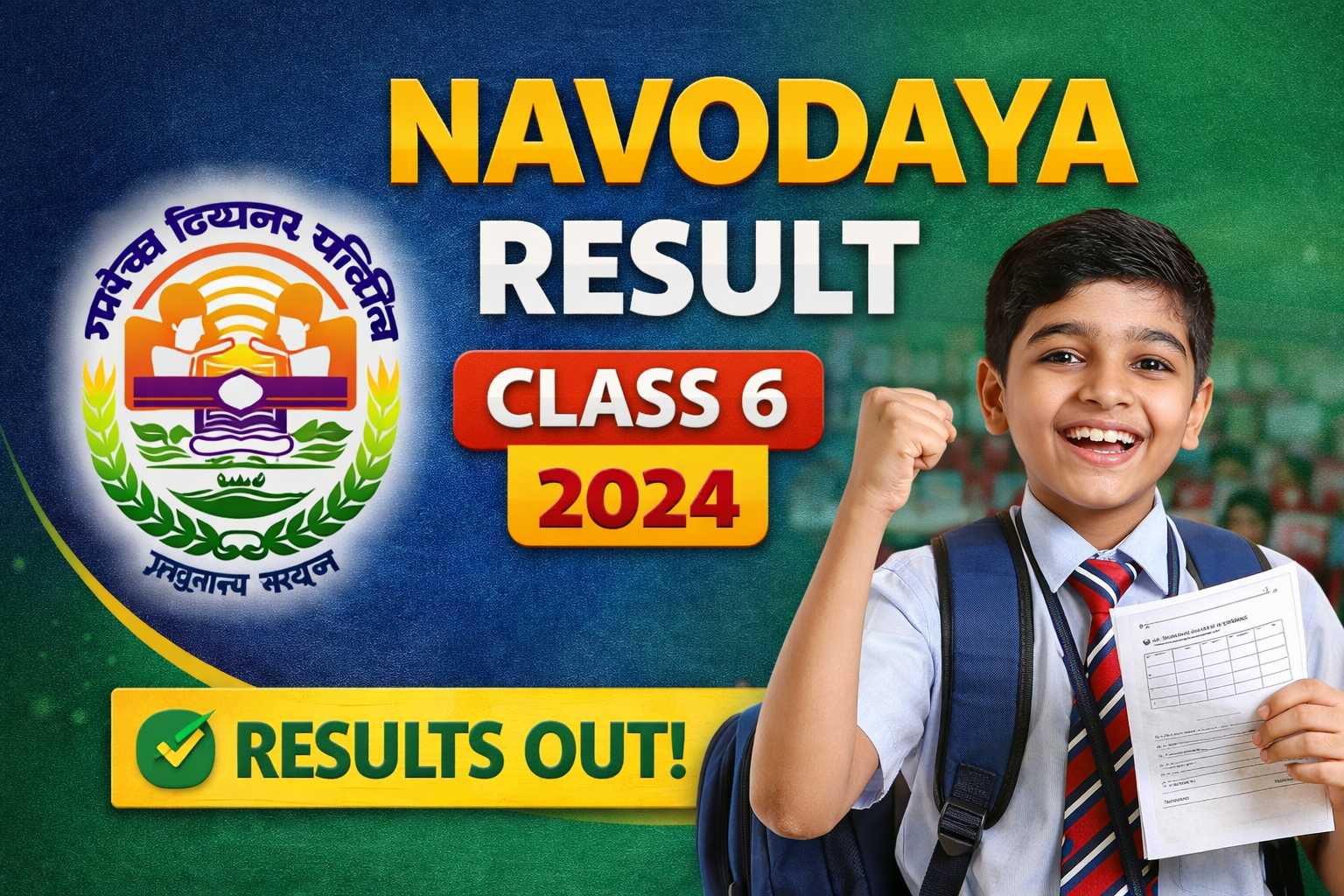 Navodaya Class 6 Result 2026